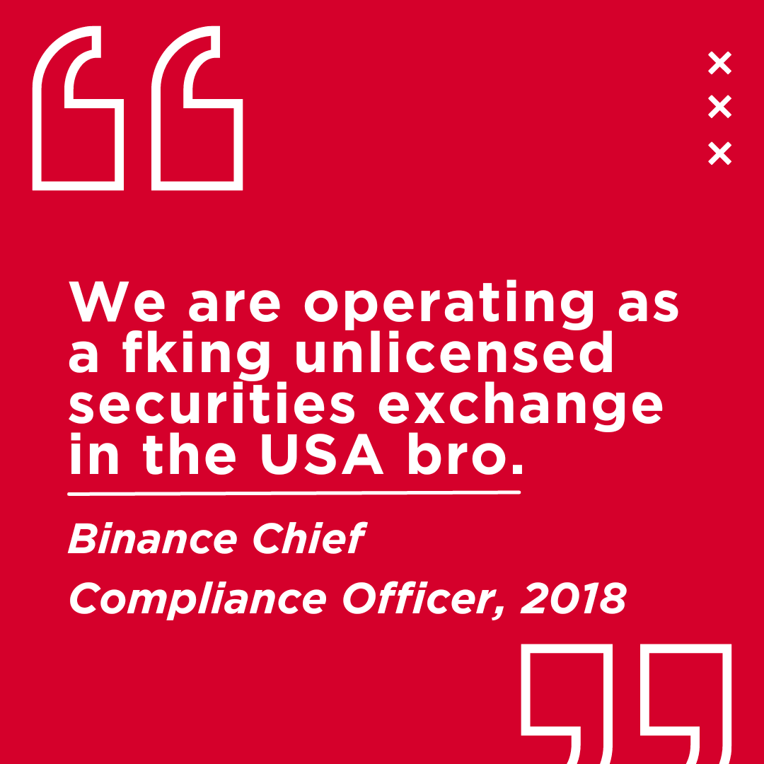 美国证监会“追杀”币安老板<strong></p>
<p>国际最大虚拟币交易</strong>，里面甚至有点公报私仇的成分？