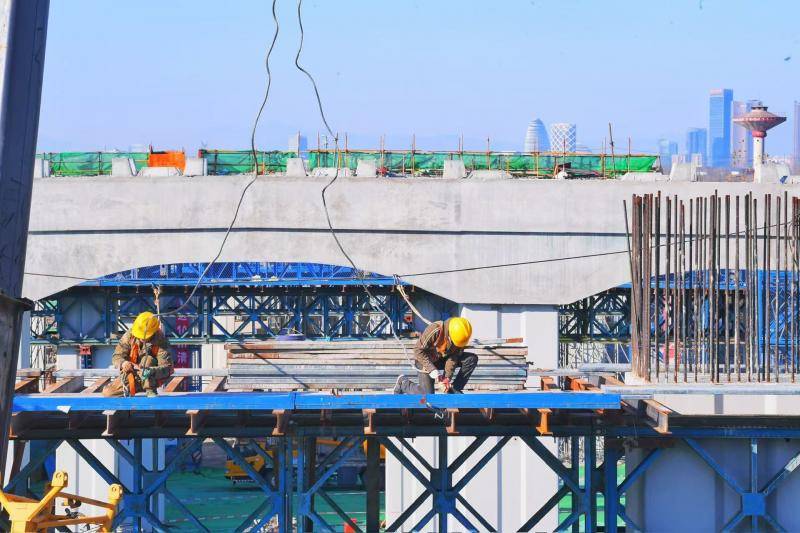 直达首都机场！ 北京亮马河北路施工加速推进