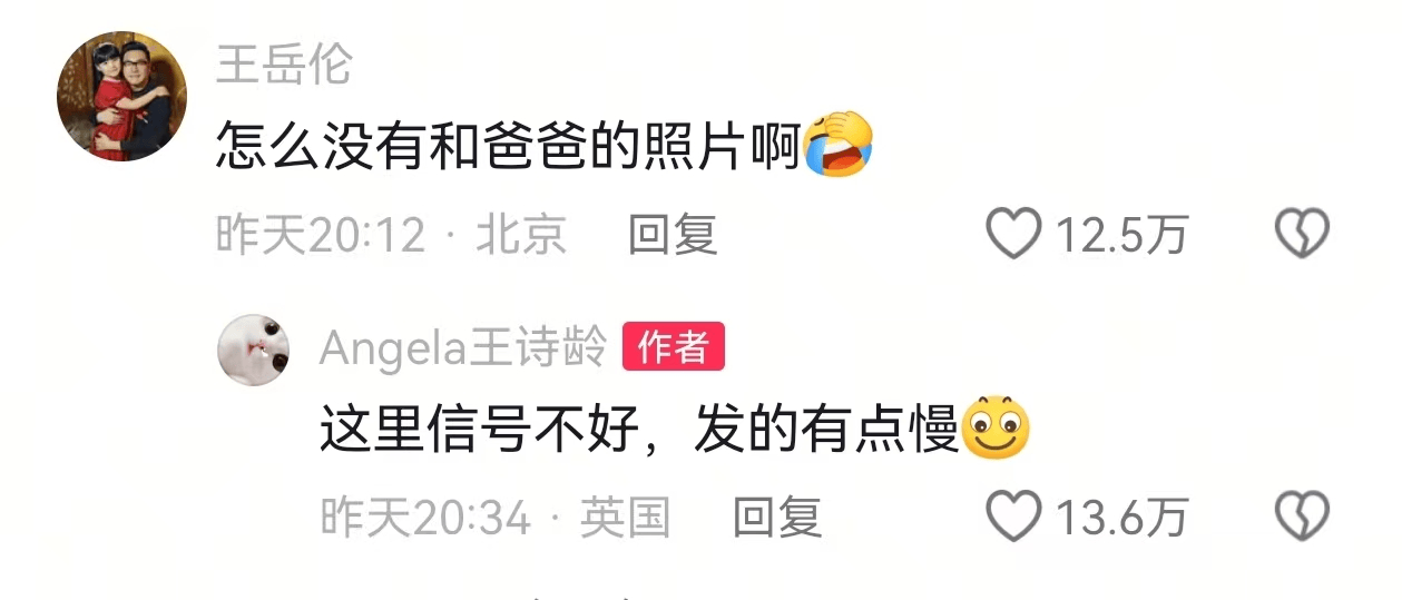 王诗龄分享与李湘合照<strong></p>
<p>安全设备</strong>，王岳伦：怎么没有和爸爸的照片啊